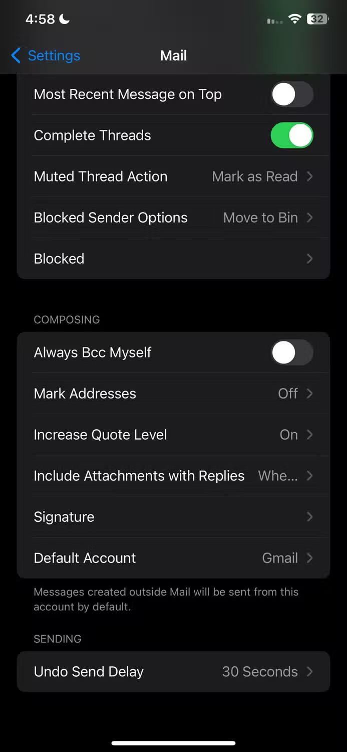 8 e-mailinstellingen op de iPhone die u nu moet wijzigen