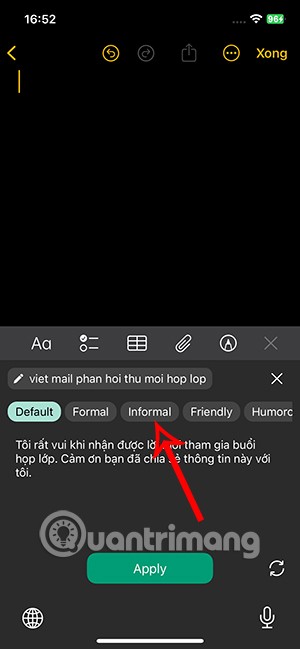 Come usare lo strumento di scrittura AI senza iPhone 15