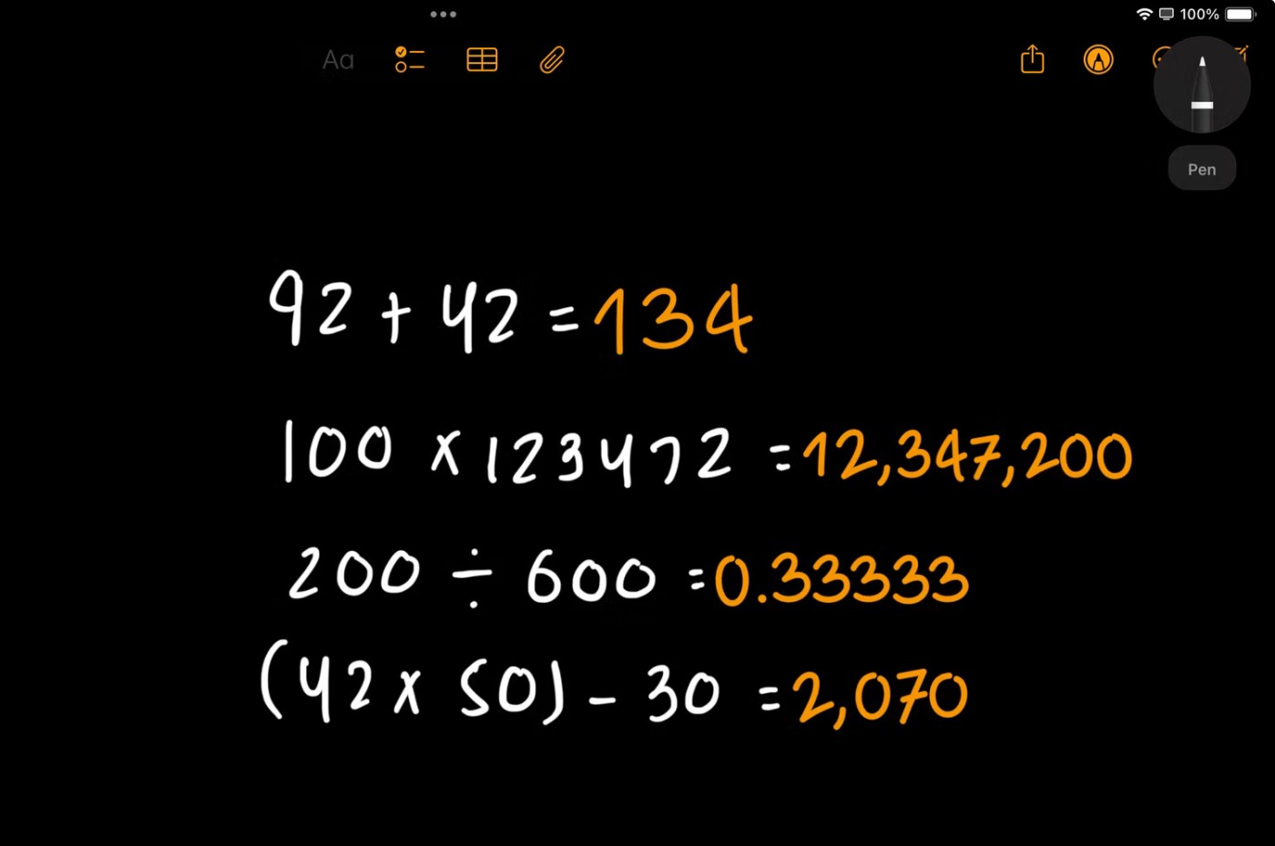 iPadOS 18, iPad'inizin matematikte ne kadar daha iyi olmasını sağlıyor?