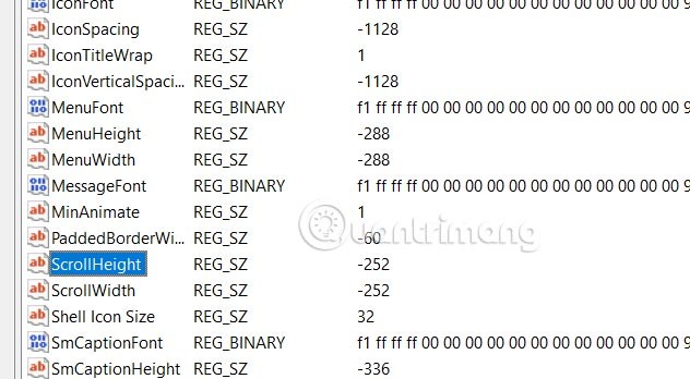 Instructies voor het aanpassen van de grootte van de schuifbalk in Windows 11 Instructies voor het aanpassen van de grootte van de schuifbalk in Windows 11