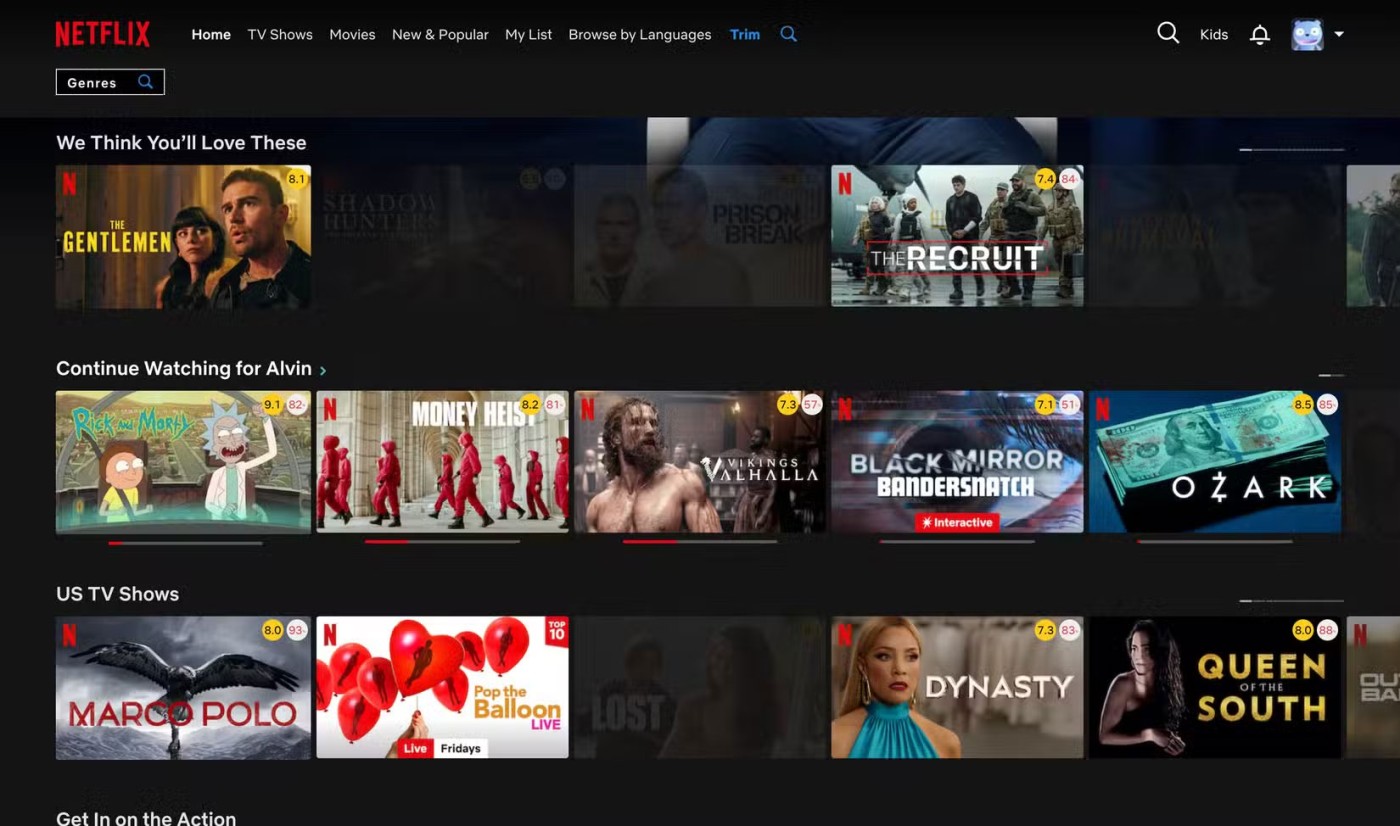 كيفية استخدام ملحق Chrome Trim لتحسين Netflix