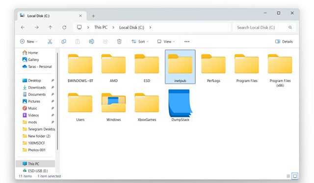 Windows 11 updates silently create a mysterious folder on the C drive