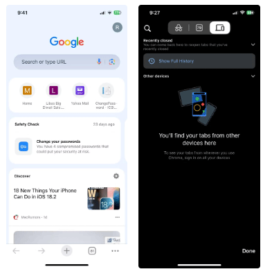 iPhone で Safari ではなく Chrome を使う理由