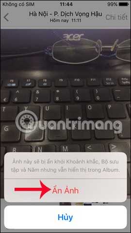 如何在不使用應用程式的情況下隱藏 iPhone 上的圖片