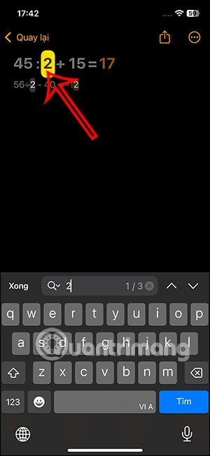 iOS 18 hesap makinesinde Matematik notları nasıl yazılır
