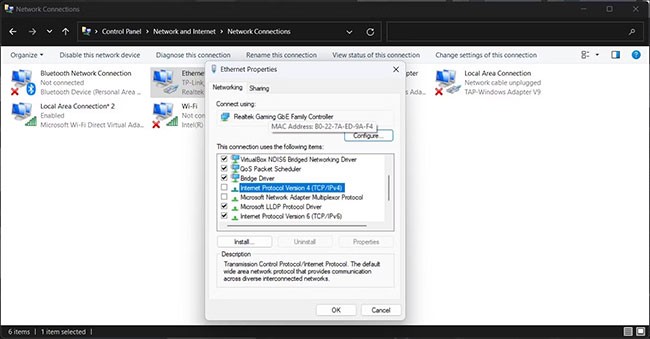 How to fix IPv4/IPv6 No Internet Access error on Windows