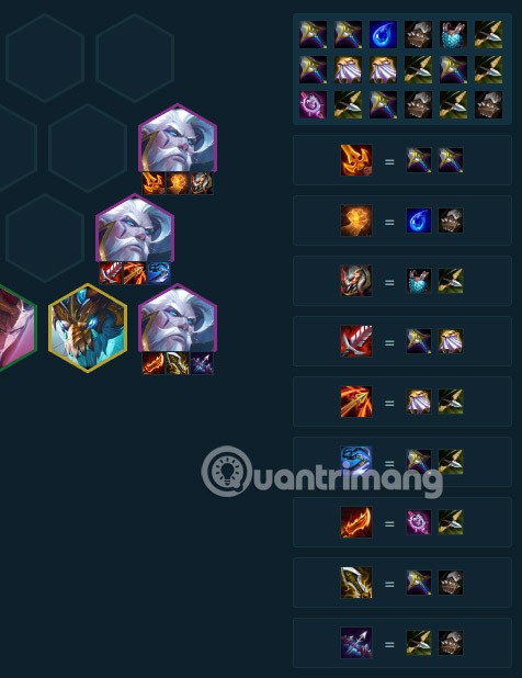 Graves DTCL saison 7.5 : éléments standards, équipe Graves Loi Long Graves DTCL saison 7.5 : éléments standards, équipe Graves Loi Long