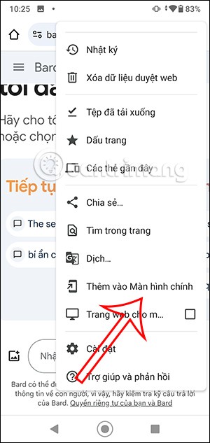 Jak dodać Google Bard AI do ekranu Androida