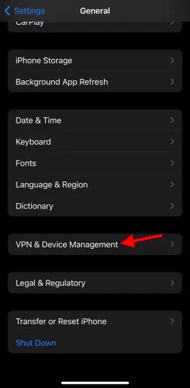 Anweisungen zum Bestätigen des Vertrauens in Anwendungen auf dem iPhone Anweisungen zum Bestätigen des Vertrauens in Anwendungen auf dem iPhone