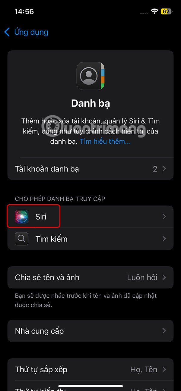 Instructions pour 4 façons de masquer les contacts sur iPhone