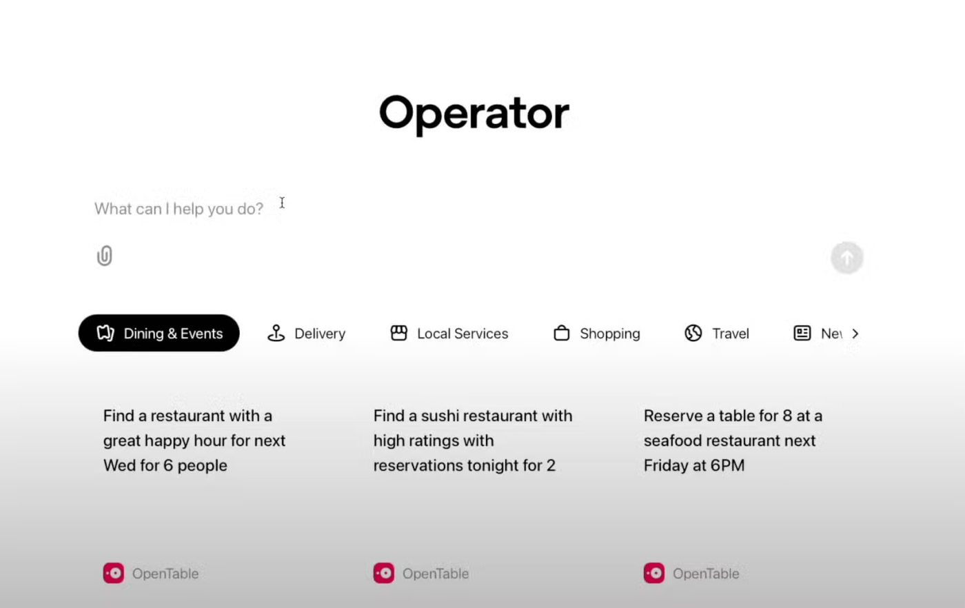 OpenAI annonce Operator, un agent d'IA qui exécute automatiquement des tâches pour le compte de l'utilisateur