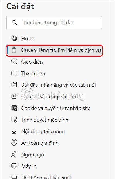 Instructions for clearing Microsoft Edge browser cache