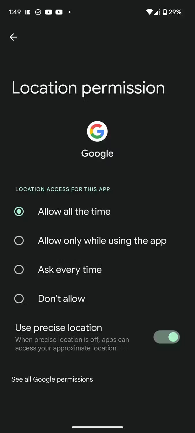 Como controlar quais aplicativos podem rastrear a localização no Android