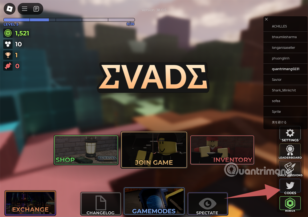 Latest Evade Roblox Codes and How to Redeem Codes