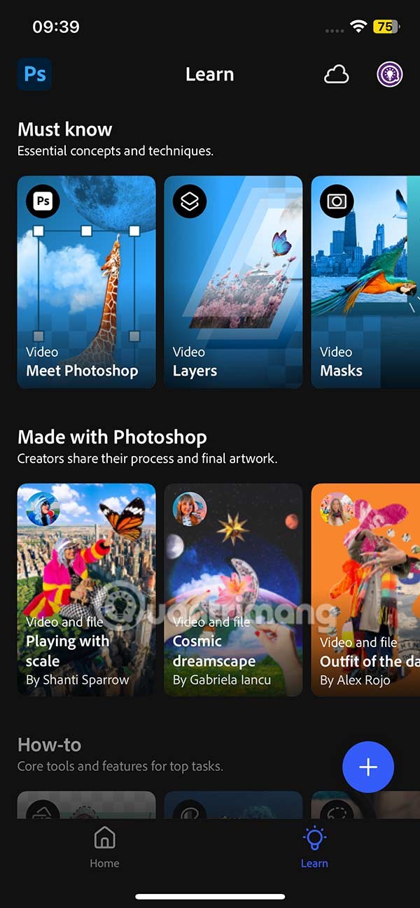 كيفية تثبيت واستخدام برنامج Photoshop على أحدث إصدار من iPhone
