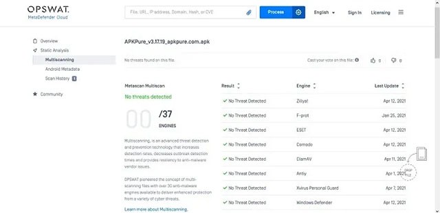 Anweisungen zum Scannen von APK-Dateien auf Viren, um die Sicherheit vor der Installation zu gewährleisten Anweisungen zum Scannen von APK-Dateien auf Viren, um die Sicherheit vor der Installation zu gewährleisten