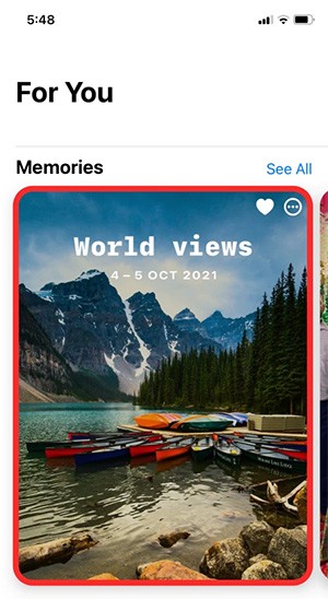 كيفية تغيير موسيقى خلفية ألبوم الذكرى السنوية على iPhone