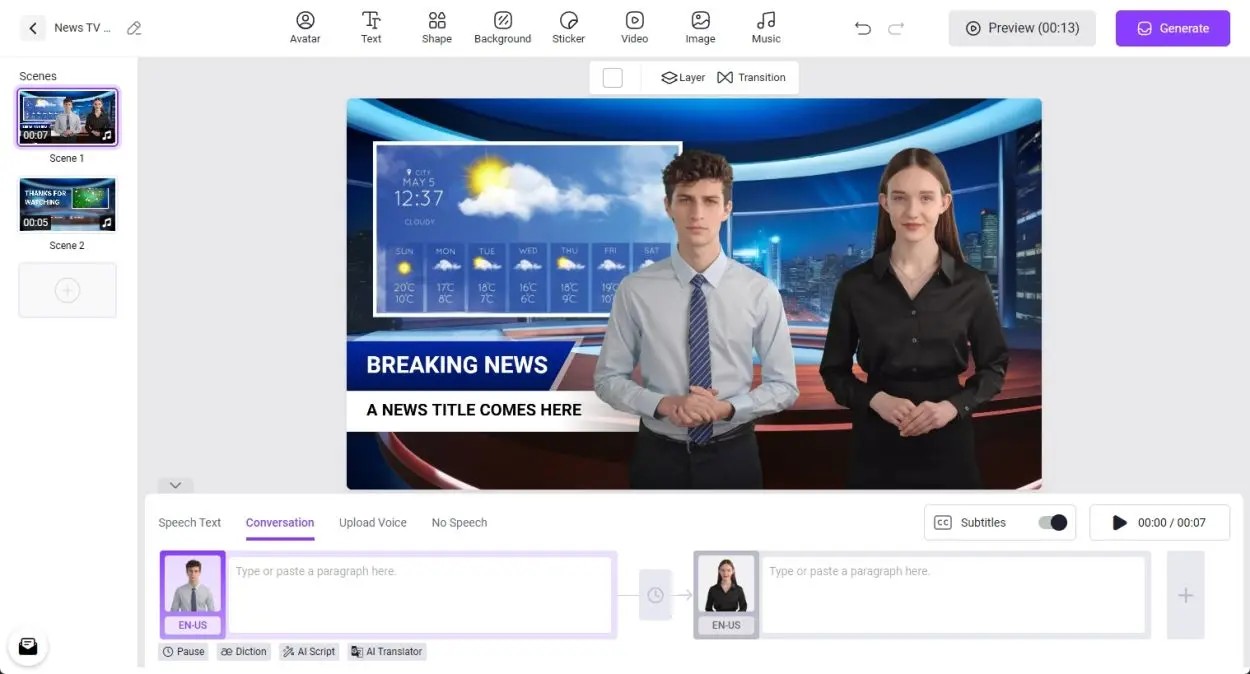 Erfahren Sie mehr über Vidnoz AI: Erstellen Sie in wenigen Minuten beeindruckende KI-Videos