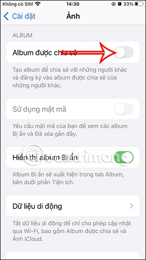 كيفية مشاركة ألبومات الصور على iPhone