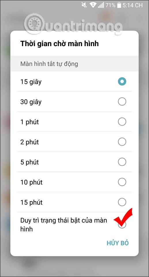 Como manter a tela do seu telefone Android ligada