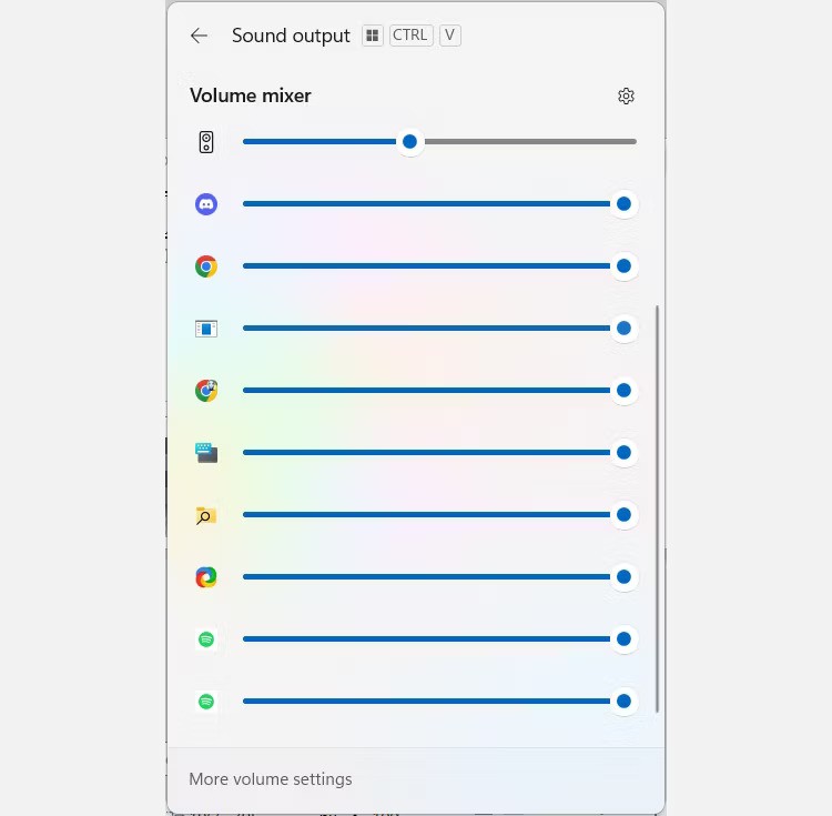 Come impostare il livello di volume predefinito per ogni applicazione
