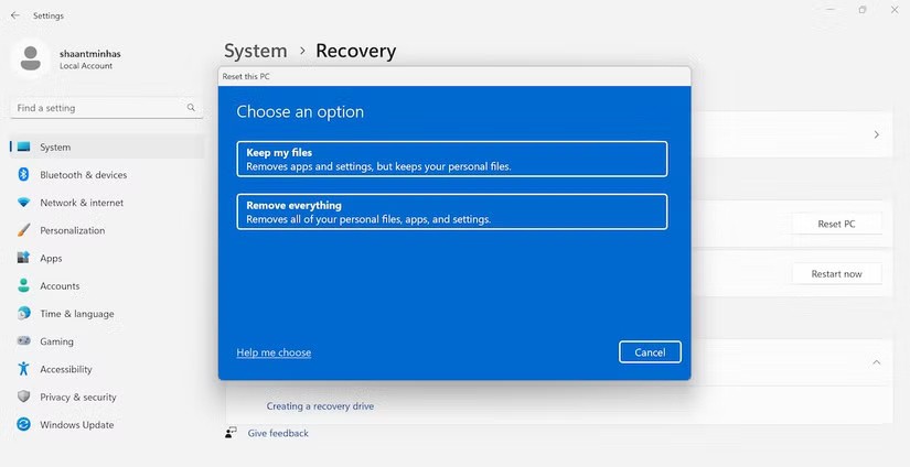 Correction de l'erreur « Aucune option d'alimentation n'est actuellement disponible » sous Windows 10/11