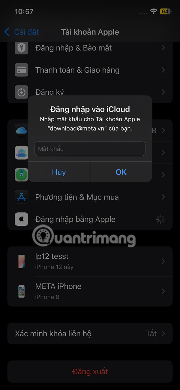 Comment supprimer les comptes d'application créés à partir de Connexion avec Apple