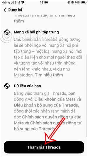 Инструкции по созданию учетной записи Threads, новейшей социальной сети Meta