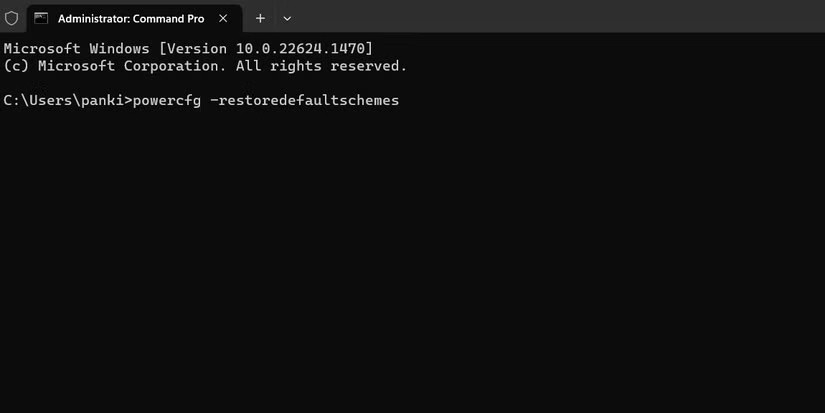 Correction de l'erreur « Aucune option d'alimentation n'est actuellement disponible » sous Windows 10/11