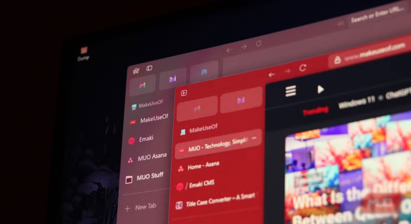 Why are horizontal tabs better than vertical tabs in browsers?