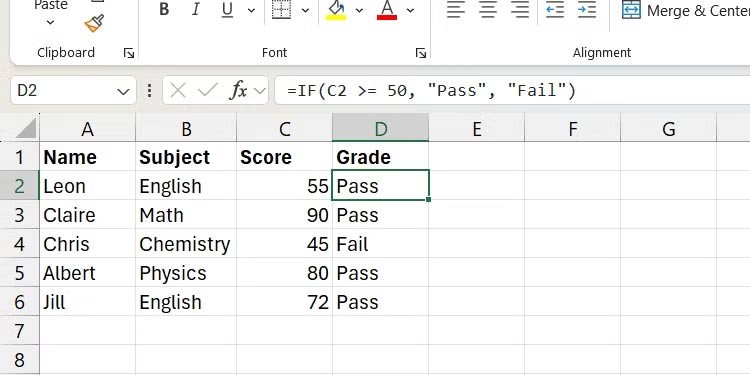 Excel'de IF ve Switch işlevleri arasındaki fark Excel'de IF ve Switch işlevleri arasındaki fark