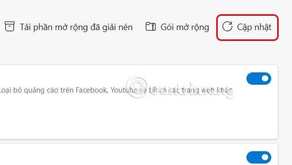كيفية تحديث ملحقات Microsoft Edge مرة واحدة
