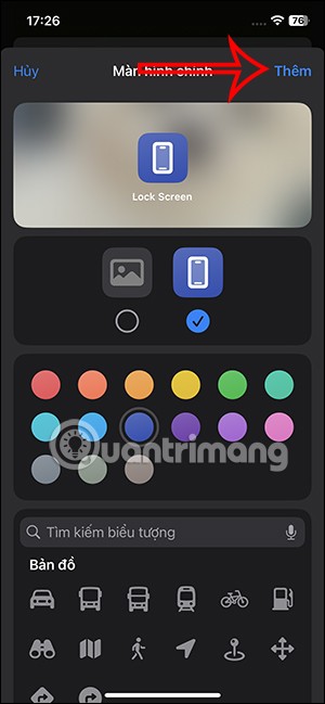 iPhoneのロック画面にショートカットを作成する方法