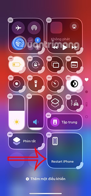 如何在控制中心建立「重啟 iPhone」捷徑