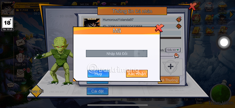 Der neueste Super Dragon God Legend-Geschenkcode und wie man den Code einlöst