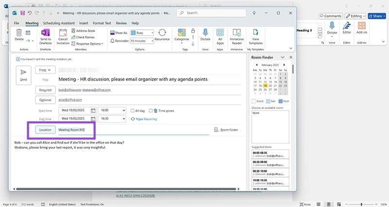 كيفية جدولة حدث في Outlook كيفية جدولة حدث في Outlook