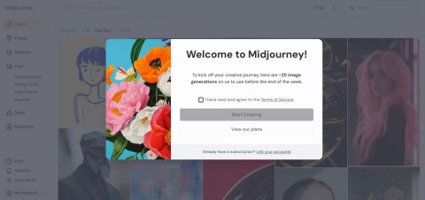 Qualquer pessoa pode experimentar o Midjourney gratuitamente (não é necessário Discord)