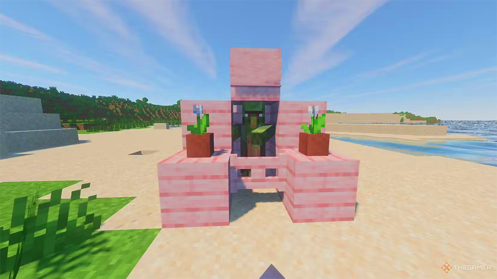 Cómo curar a un aldeano zombi en Minecraft