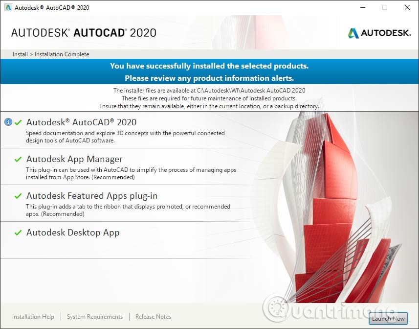 تنزيل رخصة أوتوكاد 2020 المجانية (AutoCAD Student) تنزيل رخصة أوتوكاد 2020 المجانية (AutoCAD Student)
