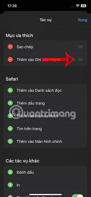 Comment enregistrer le lien d'une page Web Safari dans une note rapide