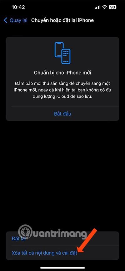 iPhoneを工場出荷時の設定に戻すには、どのiPhoneでもできます。