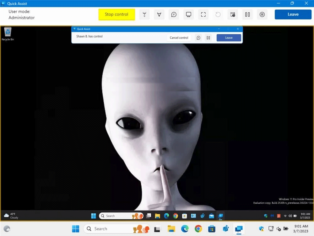 Como obter e fornecer suporte remoto usando o aplicativo Quick Assist no Windows 11