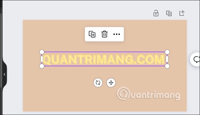 Cómo crear un borde de texto en Canva