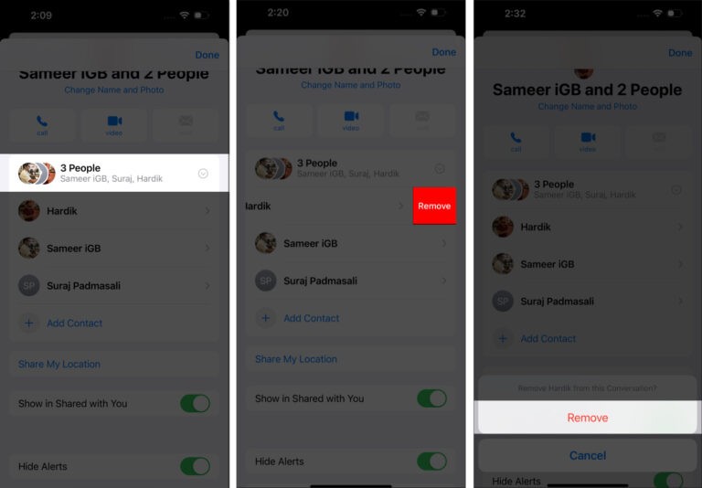 如何建立和管理 iMessage iPhone 聊天群組