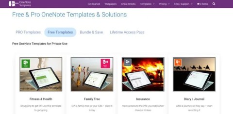 أفضل 5 مواقع لتنزيل قوالب OneNote المجانية
