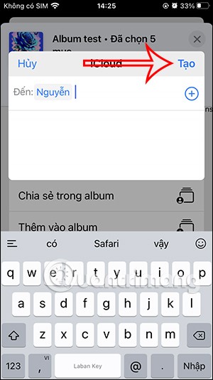 كيفية مشاركة ألبومات الصور على iPhone