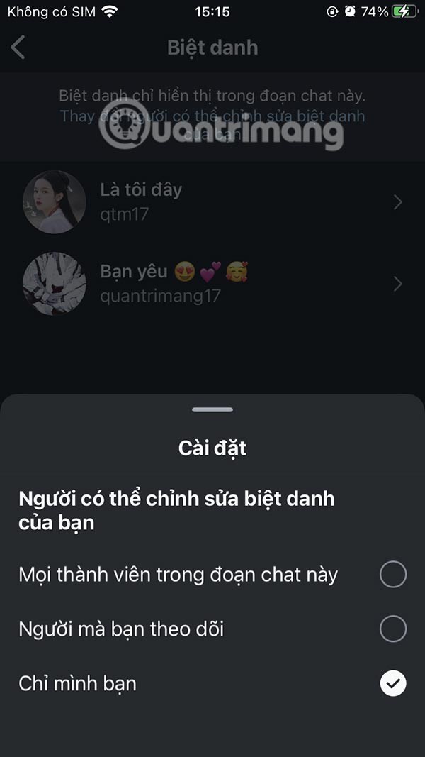 Cómo poner apodos a tus amigos en Instagram