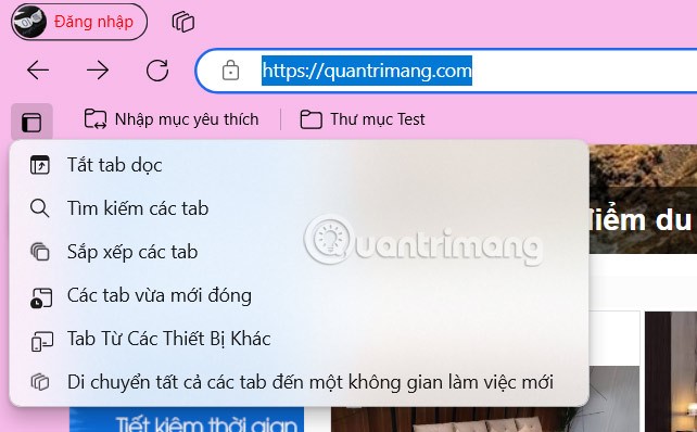 كيفية استخدام علامات التبويب العمودية على Microsoft Edge كيفية استخدام علامات التبويب العمودية على Microsoft Edge