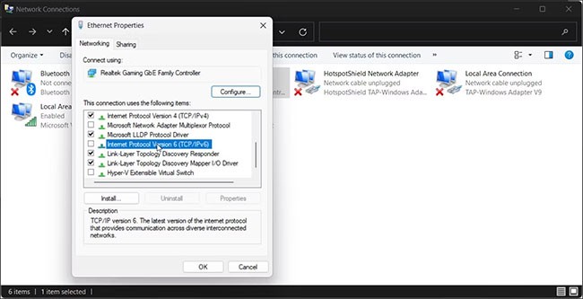How to fix IPv4/IPv6 No Internet Access error on Windows