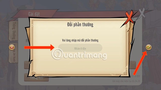 Dernier code Hai Trinh Dai Chien et comment saisir le code
